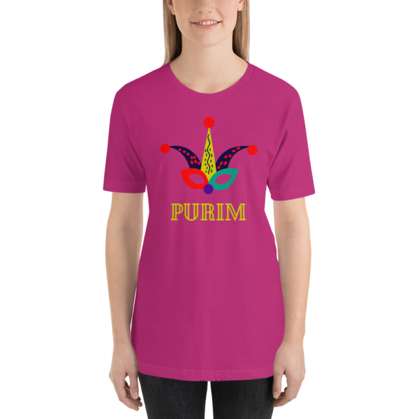 Short-Sleeve Unisex T-Shirt - Purim - Image 6